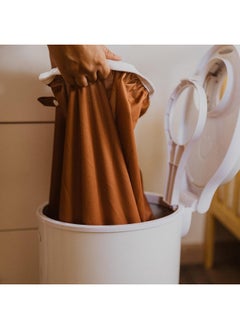 Nora's Nursery Nora's Nursery Pail Liner for Cloth Diapers - Reusable and Washable - Fits all Standard Diaper Pails - Waterproof Pail Liner with Strap for Diaper Pails, Laundry & Kitchen Garbage Cans  - Image 4