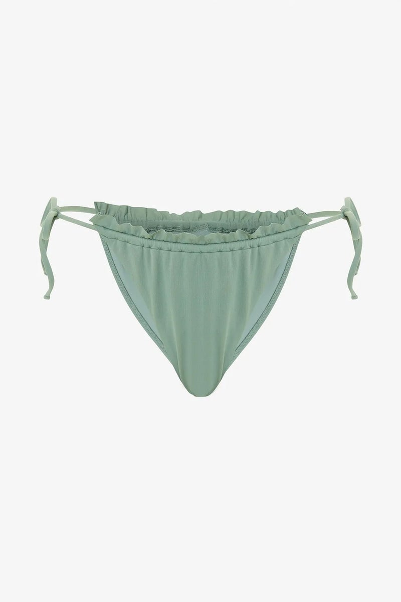 PENTI Super Frill Tie Low-Waist Bikini Bottom - Image 4