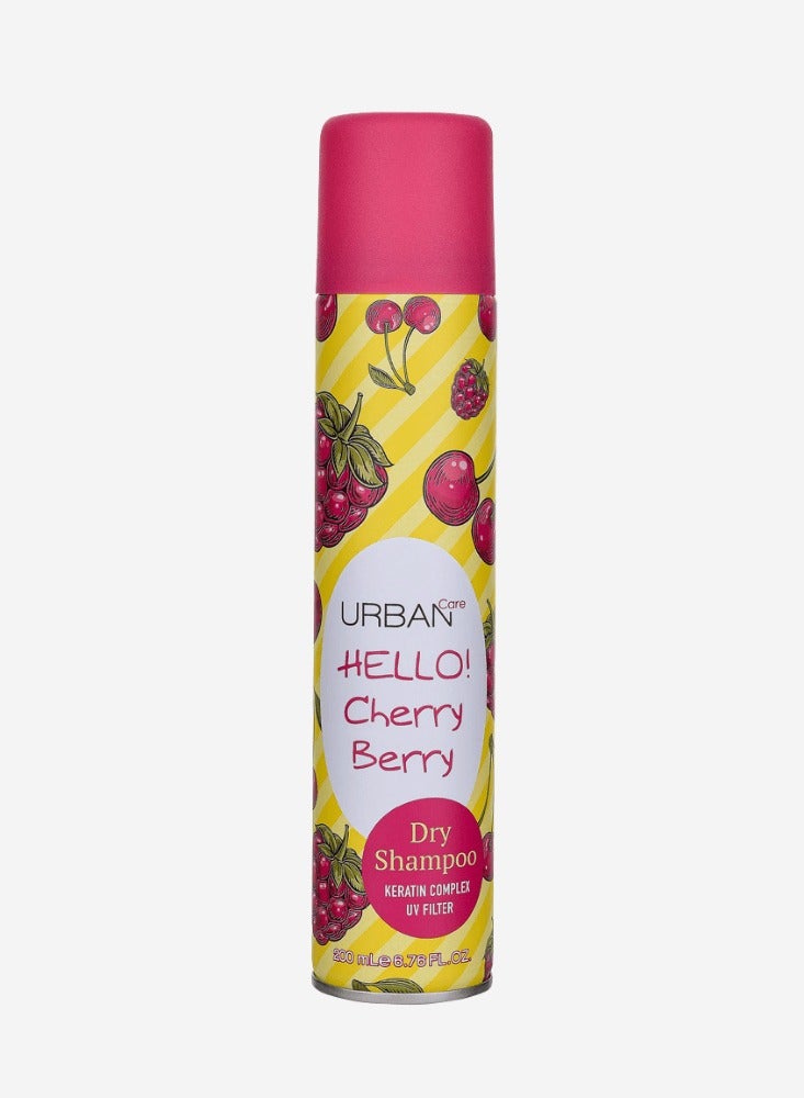 Urban Care Urban Care Dry Shampoo-Hello Cherry Berry 200Ml 