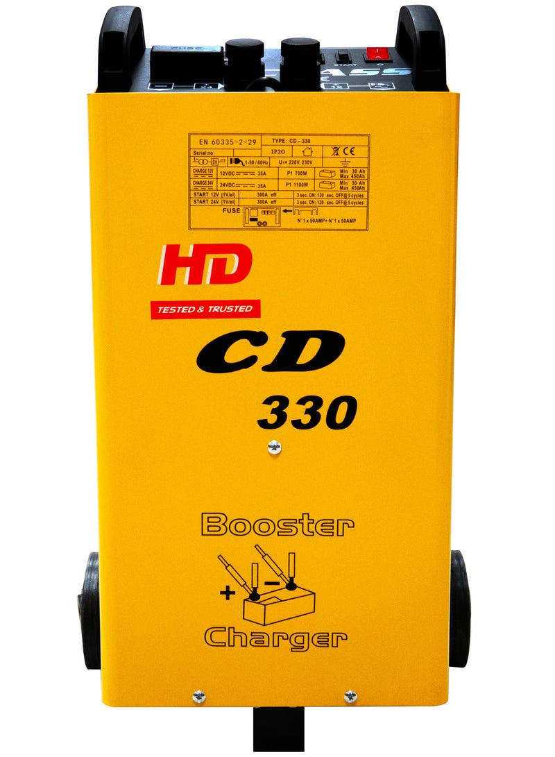 HD CD-330 Battery Charger 300A | 220V 50/60Hz | 45A Charging current - Image 1