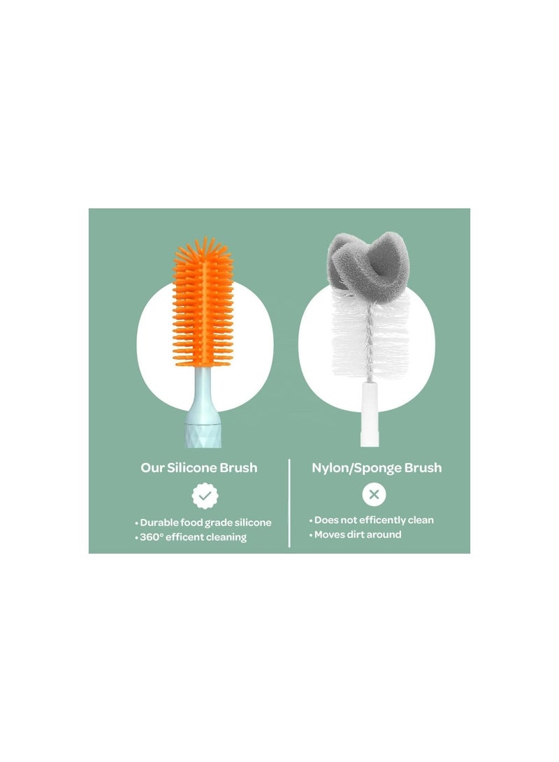 Electric Bottle Brush Set with Baby Bottle Brush Cleaner, Brush, Straw Cleaner Brush, Travel Baby Essentials - Image 4