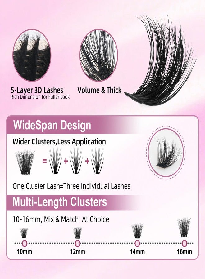 FayJoo Lush & Soft Lash Clusters with Thin Invisible Band, C Curl, 10-16mm for Bold Glam in Daily Life or Events, Travel Compact Pack, Budget-Friendly for Beginner&Trial Seeker, FayJoo BOLDEE 12 Lite - Image 4