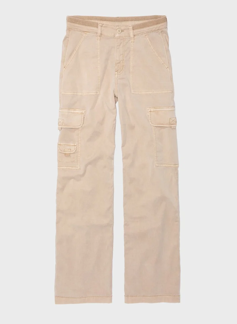 American Eagle High Waist Cargo Pants