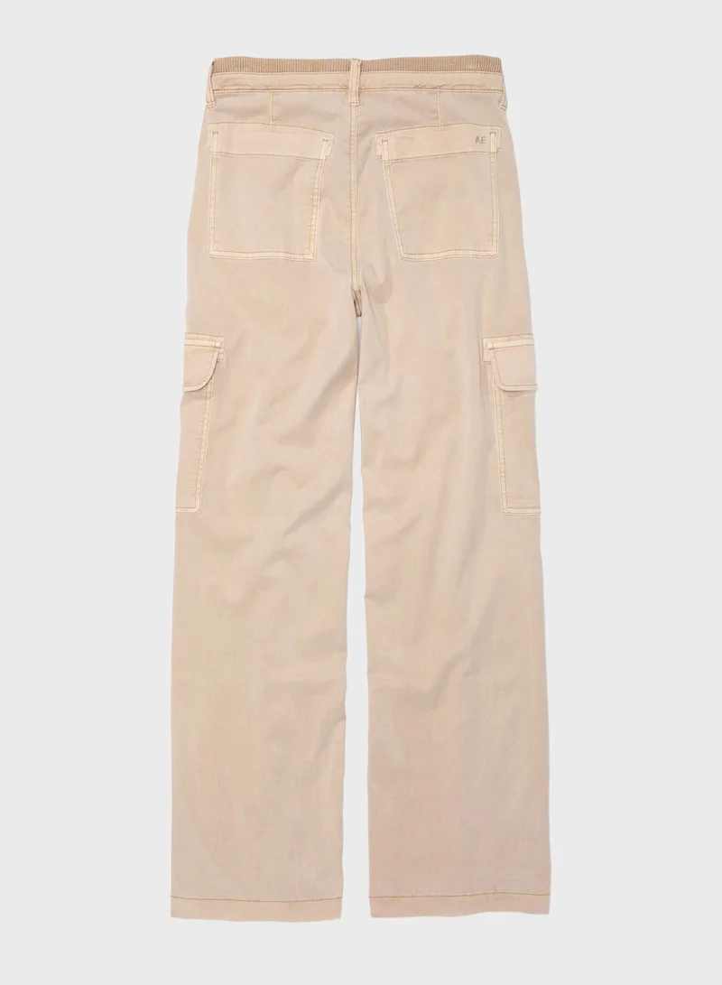 American Eagle High Waist Cargo Pants