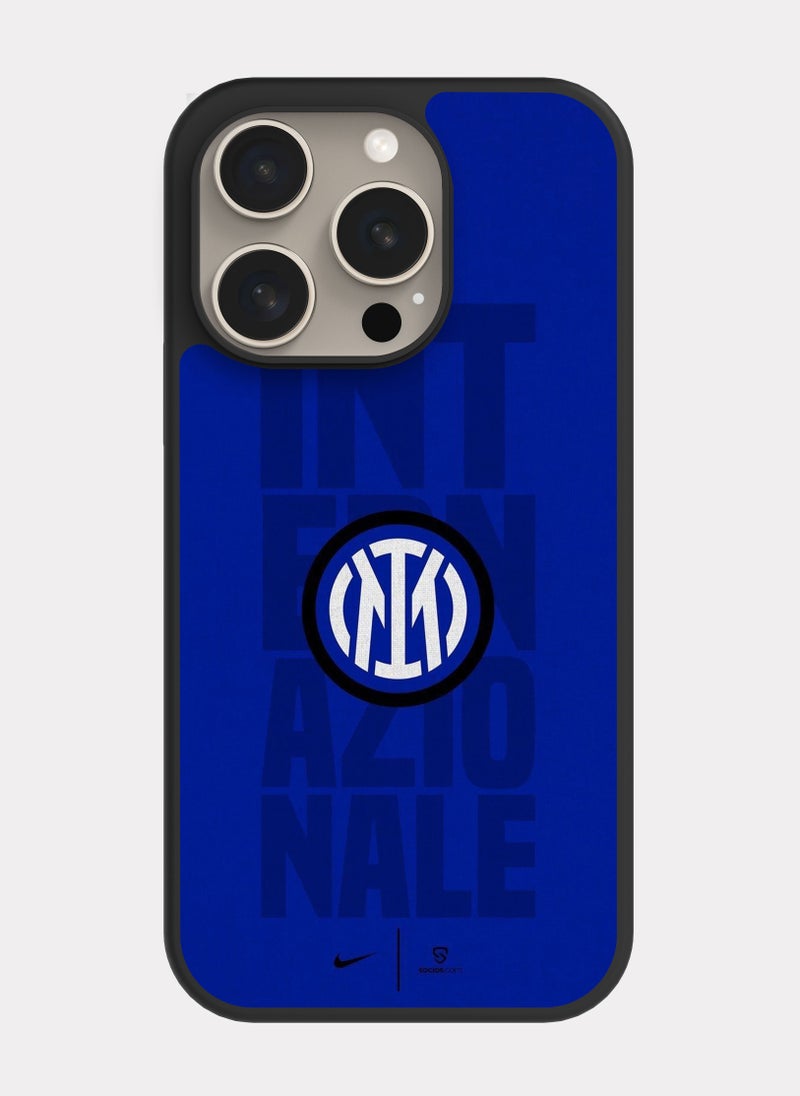 PXLAAT iPhone 15 Pro case cover Inter Milan FC  - Image 1