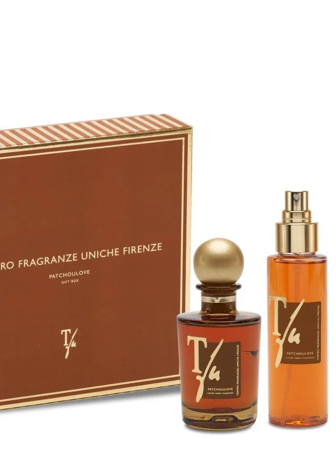 Teatro Patchoulove Gift Box 100ml Diffuser + 100ml Fabric Spray