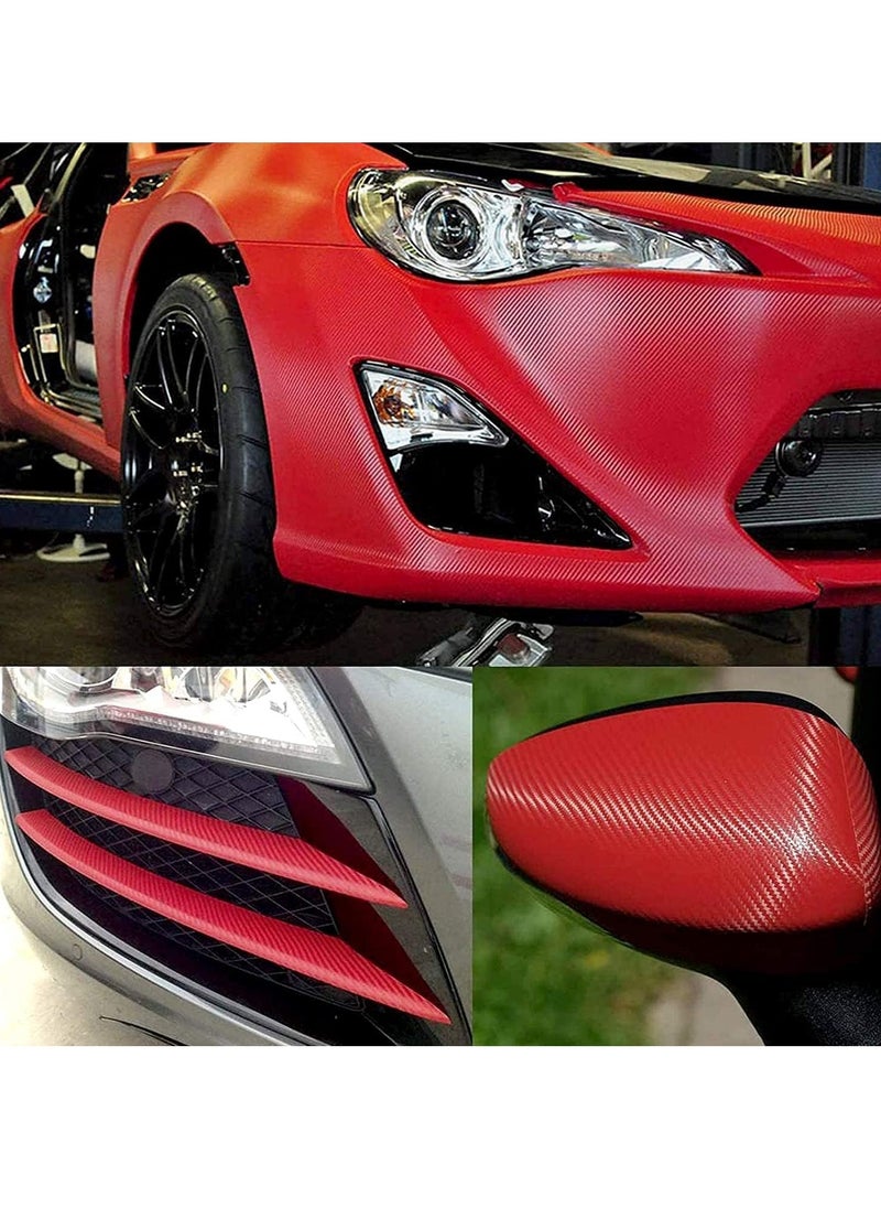 RATSAW 6D Carbon Fiber Sticker Self adhesive Waterproof Wrapping Protective Film for Car Vehicle and Laptop 30 x 150CM  - Image 3