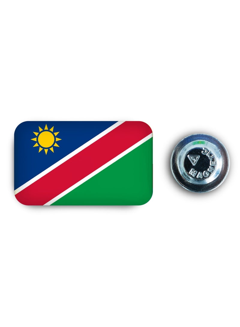 971ميديا شارة مغناطيسية بتصميم علم نامبيا - Image 1