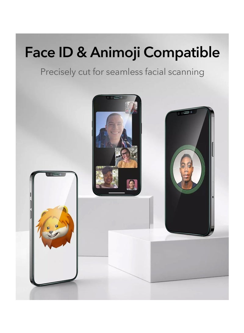 GMAX 9H Ultra HD Curved Edges Case Friendly Full Glue Tempered Glass Screen Protector For Apple Iphone 12 Pro Clear - Image 4