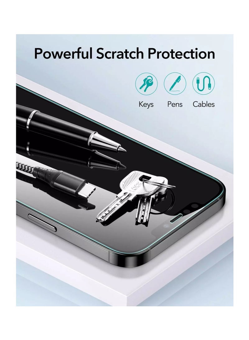 GMAX 9H Ultra HD Curved Edges Case Friendly Full Glue Tempered Glass Screen Protector For Apple Iphone 12 Pro Clear - Image 2