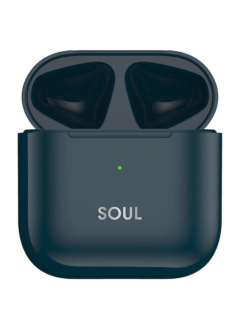 Xcell - Xcell Soul 11 Small Size Ear Buds, with 5hrs play and talk time and 100 hours standby, compatible with most Android/iOS/Harmony OS devices - Dark Green - Image 1