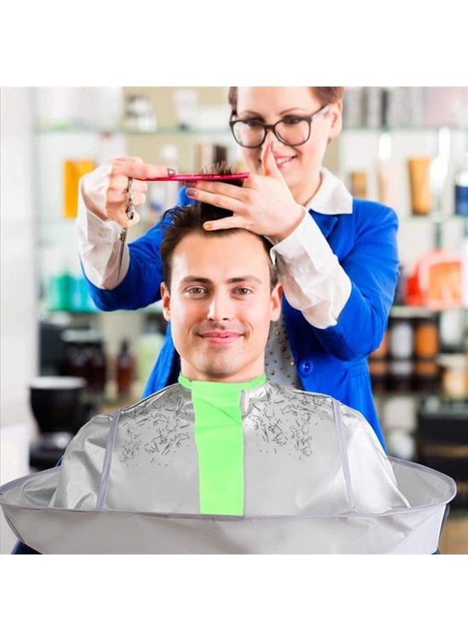 woniutch - Family's Haircut Capes Umbrella for Adult/Kids Barber Salon Apron Keep Hair Off Clothes and Floor - Image 1