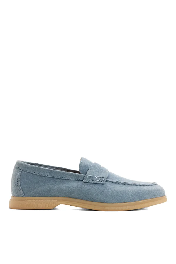 الدو Ecko Men Blue Slip Ons