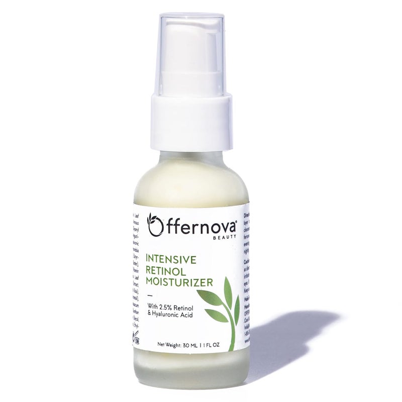 Intensive Retinol Moisturizer Deep Hydration Night Cream 25 Vitamin A Hyaluronic Acid Vitamin E Crema Humectante Intensiva de Retinol Antiarrugas con cido Hialurnico y Vitamina E