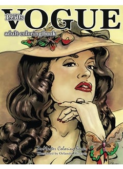 Vogue 1950S Adult Coloring Book 50S Fashion Coloring Book For Adults 
