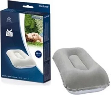 بست واي 2 Pieces Inflatable Pillow 67121 Velvet 42X26X10 cm