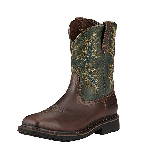 ARIAT Men’s Sierra Wide Square Toe Steel Toe Work Boot - Image 1