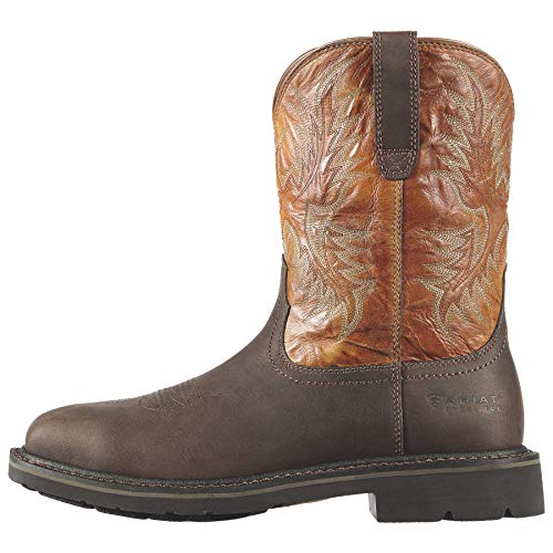 ARIAT Men’s Sierra Wide Square Toe Steel Toe Work Boot - Image 2