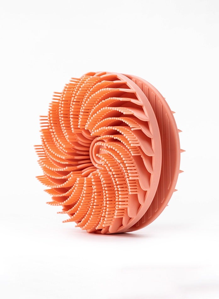 EFFIE Silicone Body Brush – Gentle Exfoliating Body Scrubber in Shower, Silicone Loofah with Easil Bristles, Long Lasting & More Hygienic Than Traditional Shower Loofah – 1 Pack  - Image 1