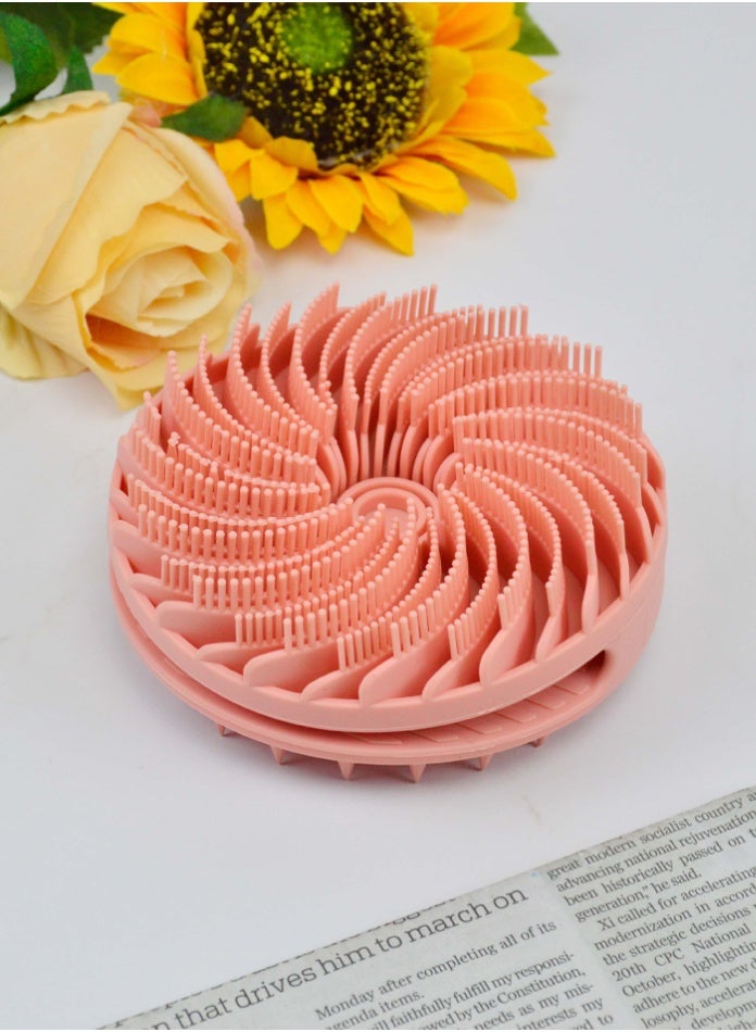 EFFIE Silicone Body Brush – Gentle Exfoliating Body Scrubber in Shower, Silicone Loofah with Easil Bristles, Long Lasting & More Hygienic Than Traditional Shower Loofah – 1 Pack  - Image 3