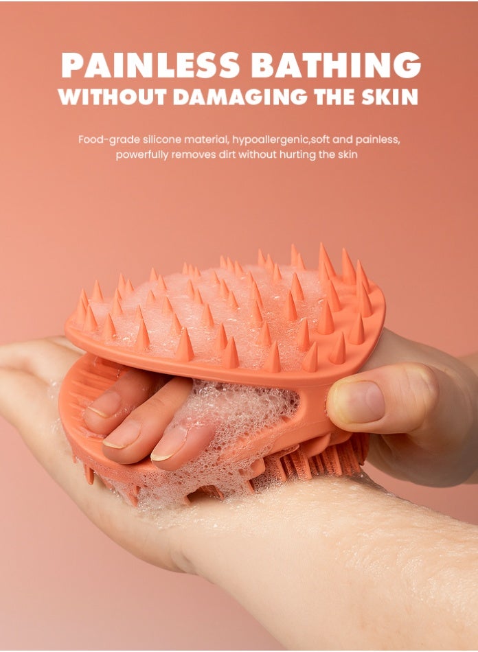 EFFIE Silicone Body Brush – Gentle Exfoliating Body Scrubber in Shower, Silicone Loofah with Easil Bristles, Long Lasting & More Hygienic Than Traditional Shower Loofah – 1 Pack  - Image 4