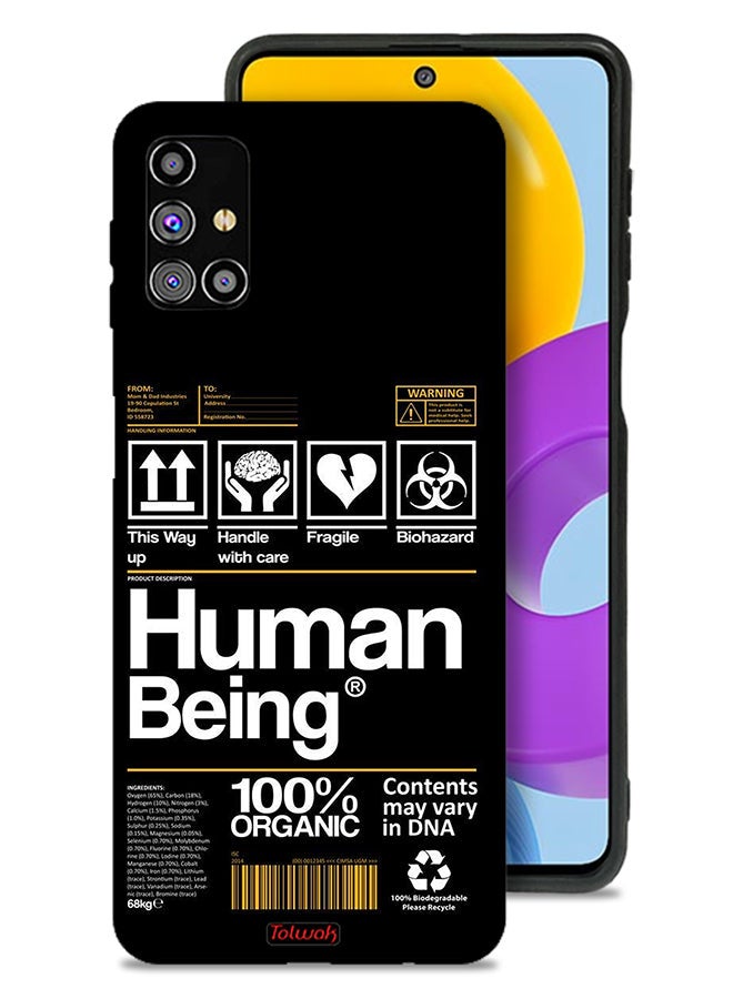 Tolwak Samsung Galaxy M31s Protective Case Cover Human Being Sticker  - Image 1