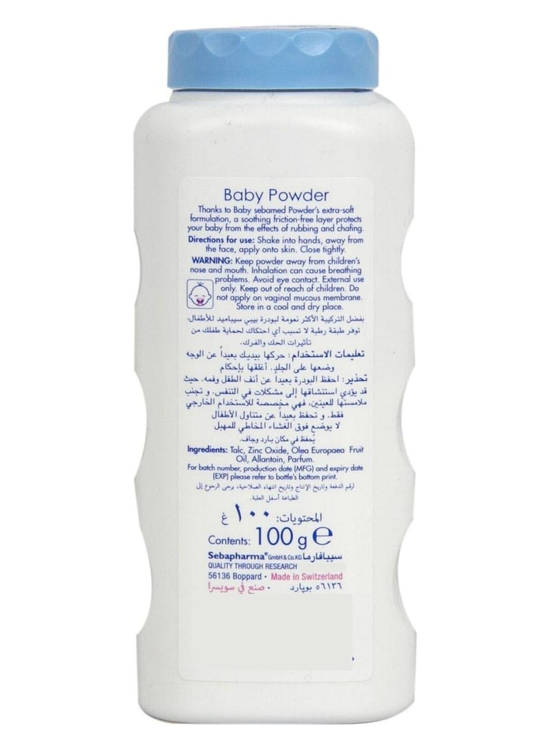 Sebamed Baby Powder With Olive Oil 100 G - Image 2