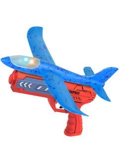 MAGIC VAULT Catapult Guns Aircraft Shooting Game Toy | Foam Plane Launcher Airplanes Glider Hand Throw Catapult Plane Toy For Kids  - Image 1