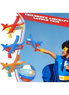 MAGIC VAULT Catapult Guns Aircraft Shooting Game Toy | Foam Plane Launcher Airplanes Glider Hand Throw Catapult Plane Toy For Kids  - Image 2