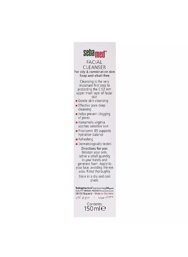 Sebamed غسول وجه سيباميد للبشرة الدهنية والمختلطة، 150 مل - Image 2