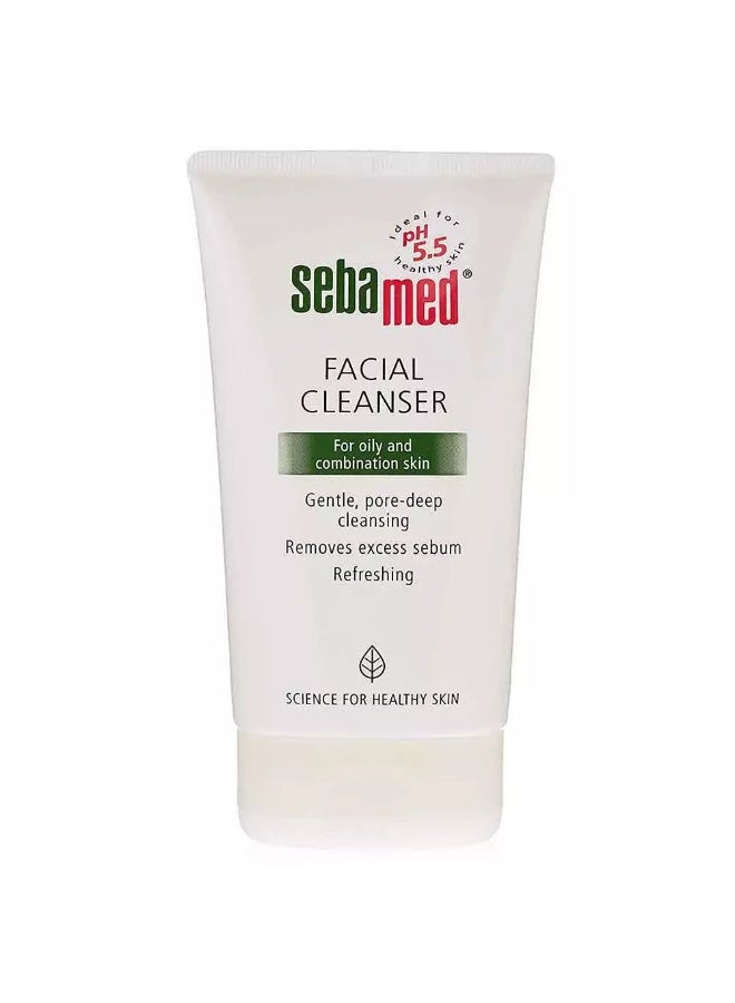 Sebamed غسول وجه سيباميد للبشرة الدهنية والمختلطة، 150 مل - Image 1