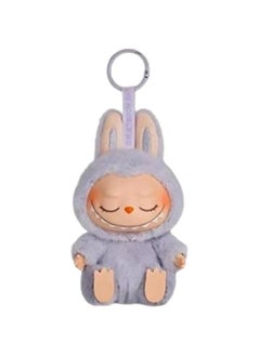 Arabest Adorable Kawaii Purple Labubu Plush Monster Keychain for Home Decor and Gifts  - Image 1