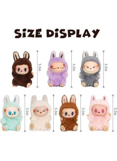 Arabest Adorable Kawaii Purple Labubu Plush Monster Keychain for Home Decor and Gifts  - Image 3