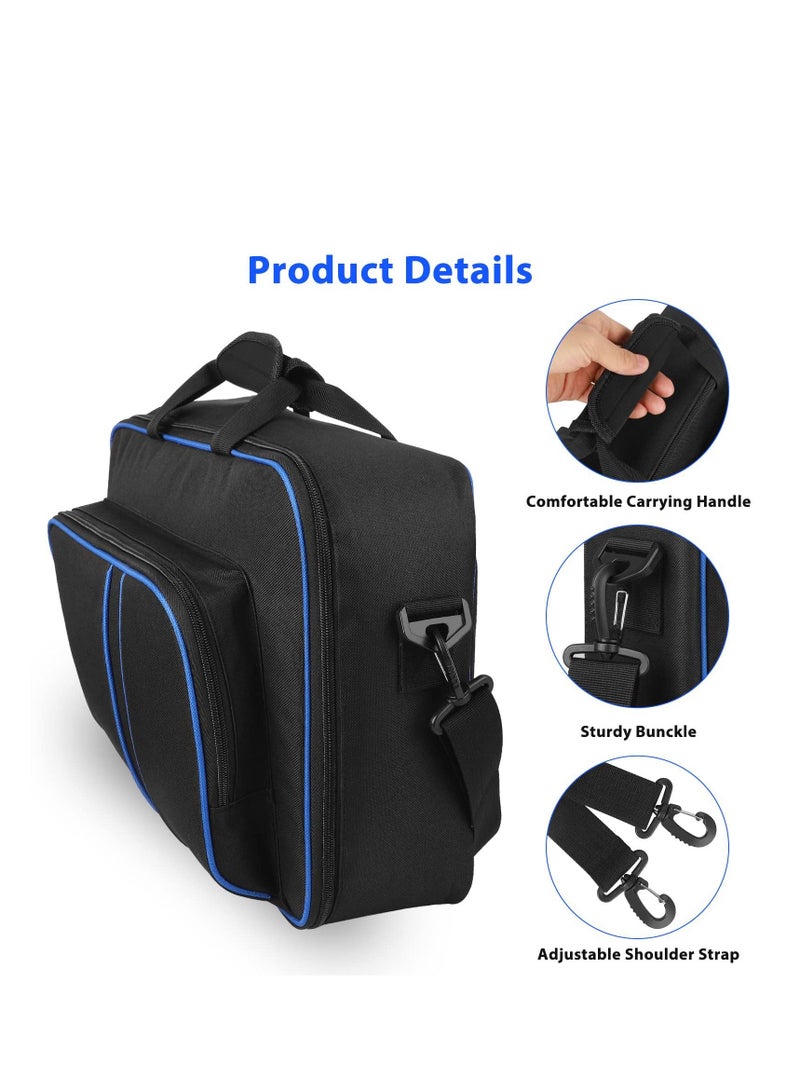 Y&D Carrying Case for Ps5, Game Console Handle Storage Bag Protection Bag, Large Capacity Accessories Portable Shoulder Games, Headset and Gaming  - Image 5