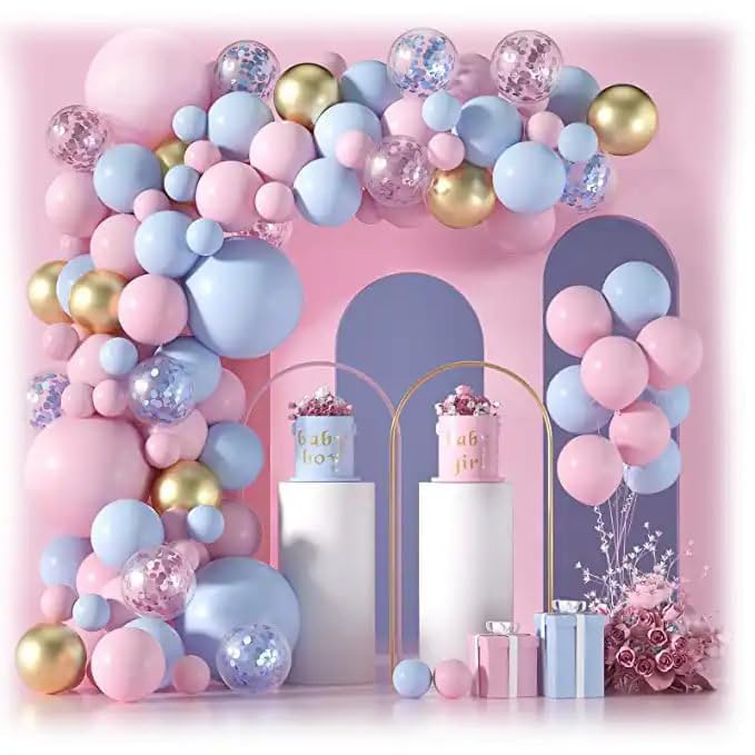 BOTIST Baby Shower Decorations Set Combo - 87 Pcs (Baby Shower Decoration) - Image 1