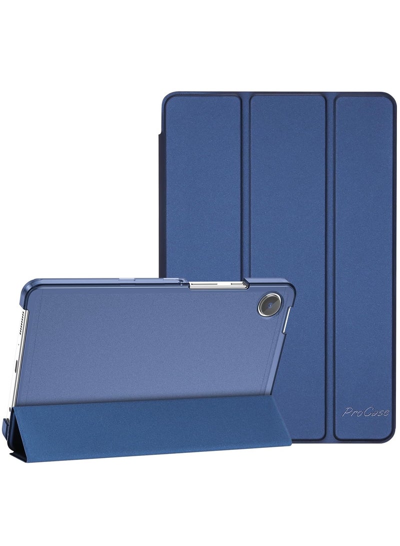 Procases For Galaxy Tab A9 Case Slim Stand Hard Back Shell Protective Smart Cover Case For Galaxy Tab A9 2023 Sm X110 Navy - Image 1