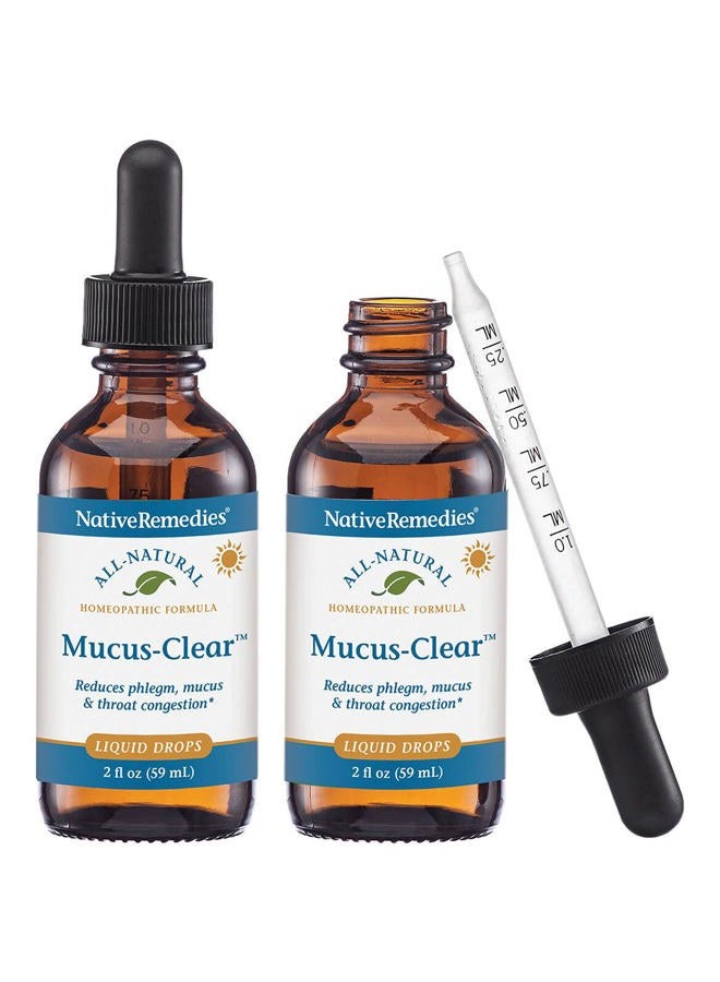 Native Remedies Mucus-Clear 2 Pack - Image 1