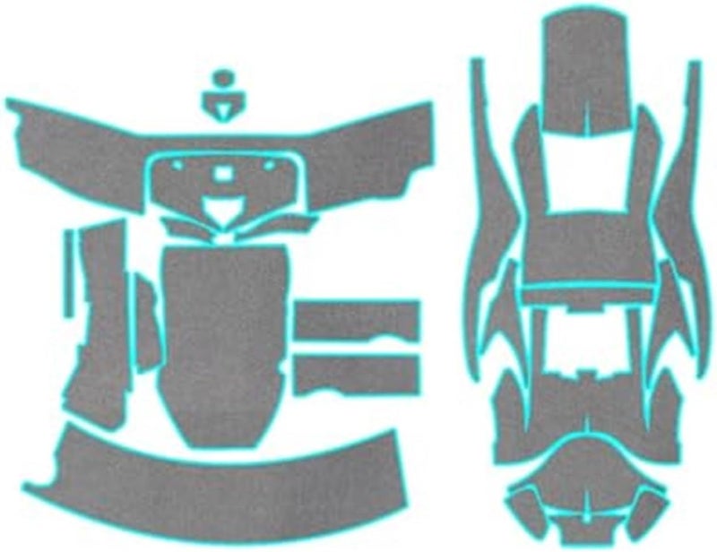 DEMULAX Forza 350 NSS350 Motorcycle Rear Trunk Cargo Liner Protector - Image 1