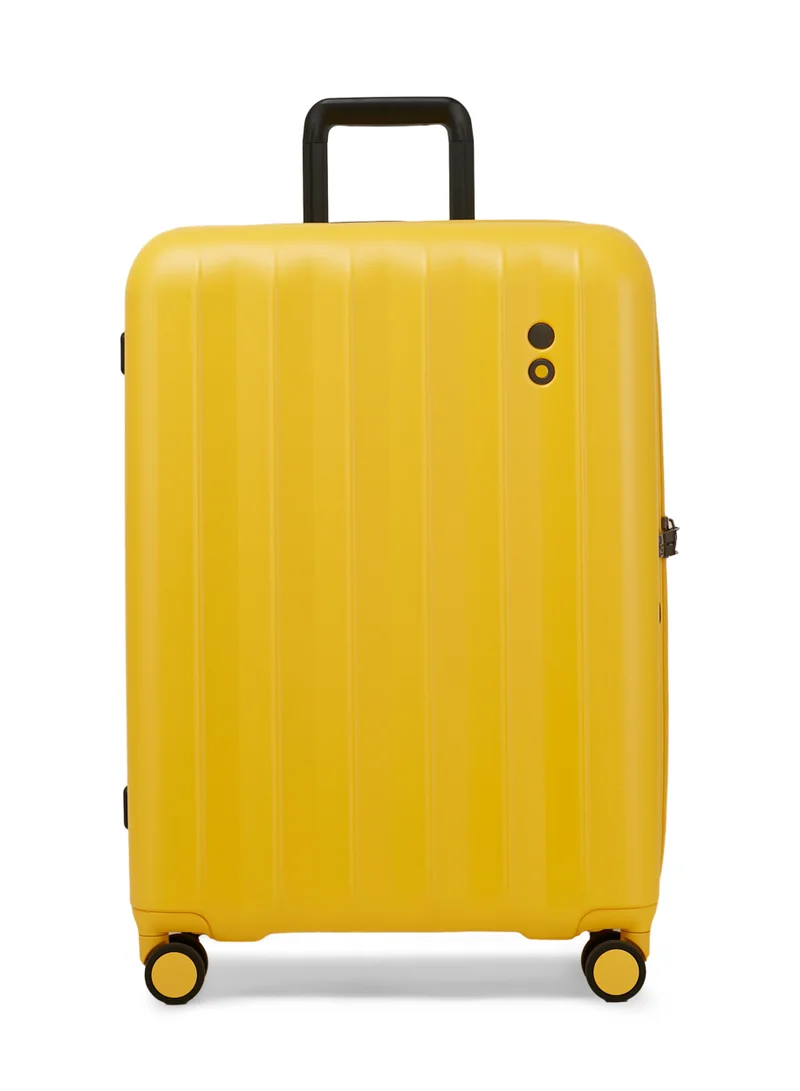 Echolac Amos Pro 4 Double Wheel 75cm Check-In Luggage Trolley Yellow
