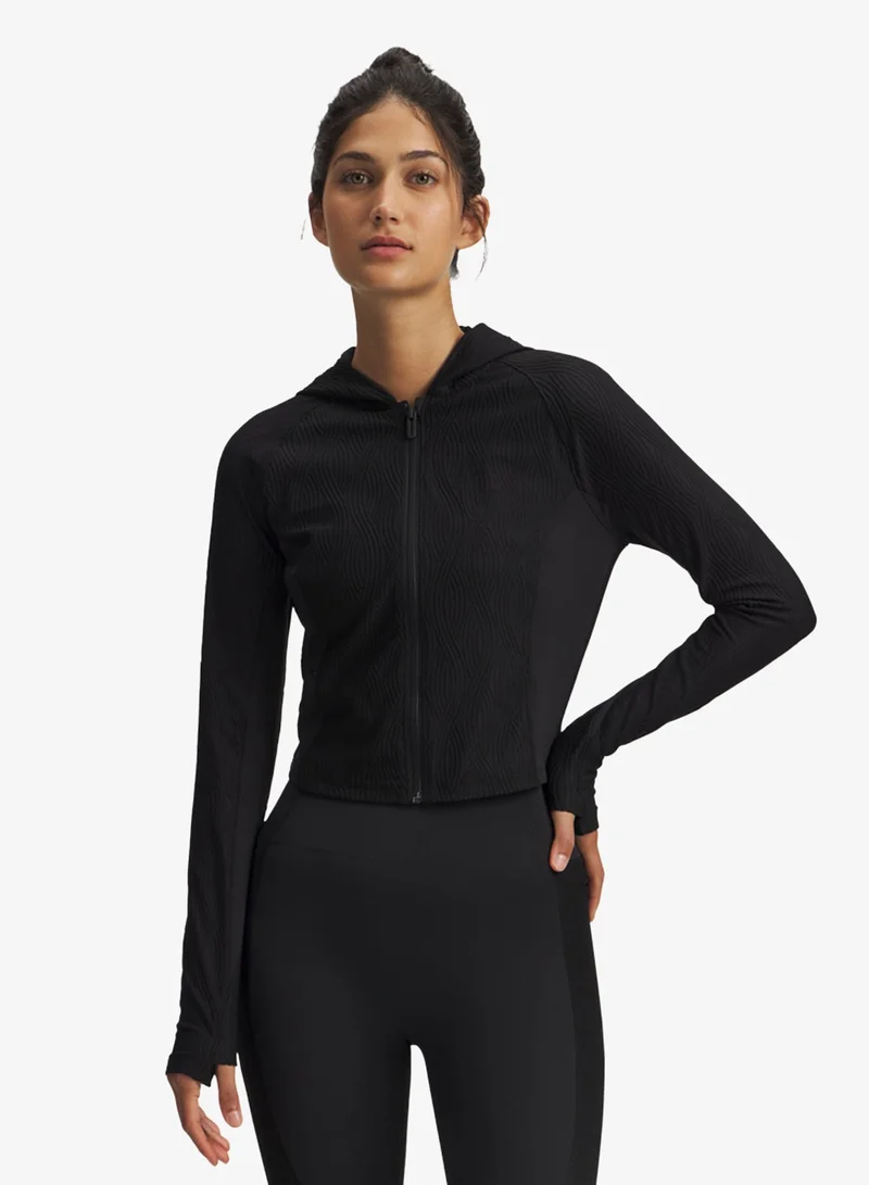 UNDER ARMOUR Halo Jacquard Knitted Jacket