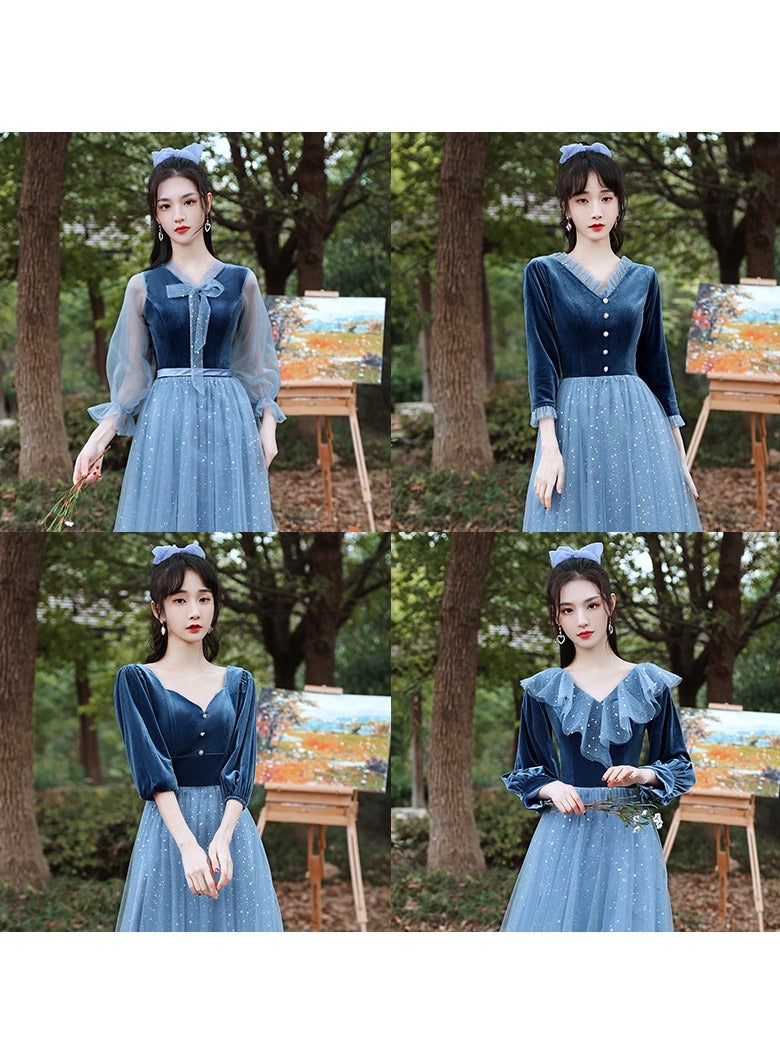 KUYING New Fashionable and Elegant Bridesmaid Dress  - Image 4