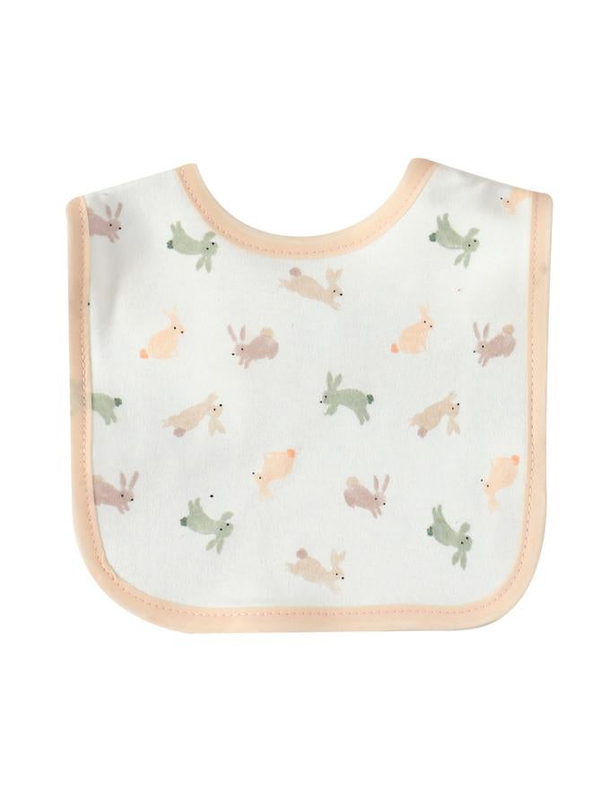 Mothers Choice 5-Piece Printed Bibs, Socks And Headband - Image 3