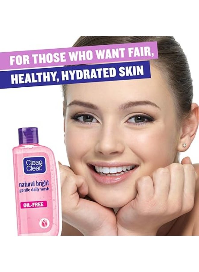 Clean & Clear Natural Bright Daily Facial Wash 50Ml - Image 3