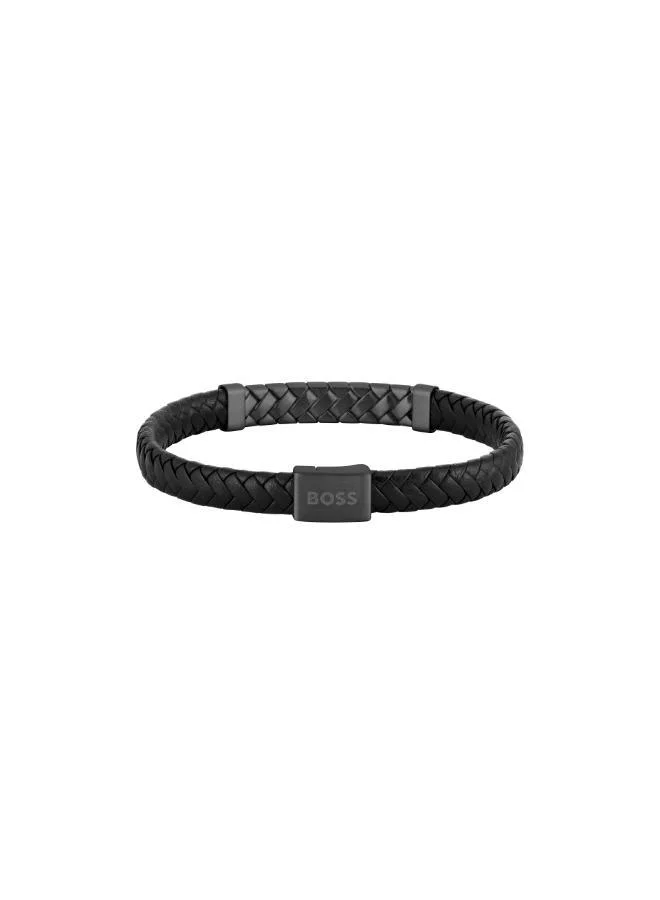BOSS 1580676M Tailored Leather Bracelet