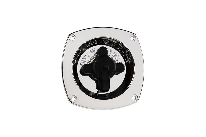 SEAFLO Wall Mount Pressure Regulated Water Inlet (Chrome) - Image 4