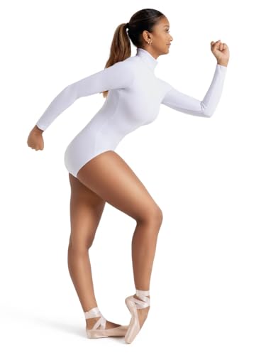 Capezio womens Tb41 athletic leotards, White, Small US - Image 3