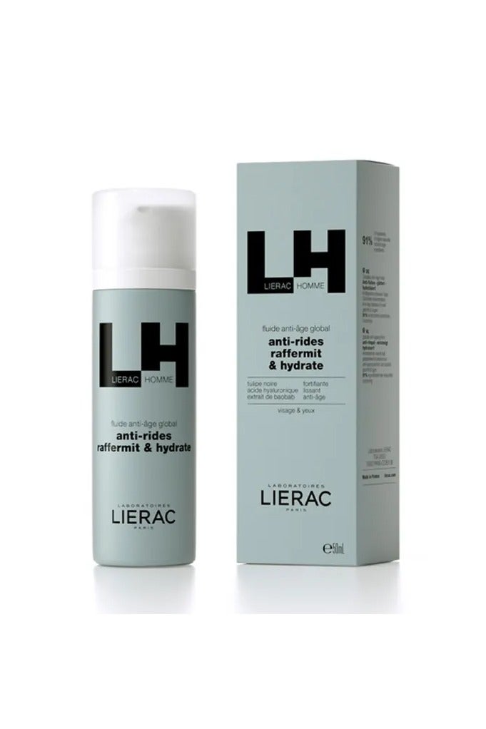 Lierac Homme Global Anti-Aging Fluid 50ml - Image 3
