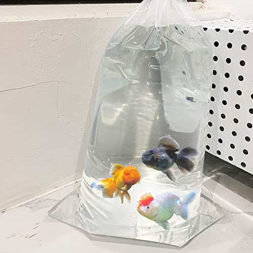 tutata Aquarium Fish Bags, Leak Proof Poly Bags, 3 Mil Extra Thickness Transporting Shipping Containers for Live Fish - Image 5