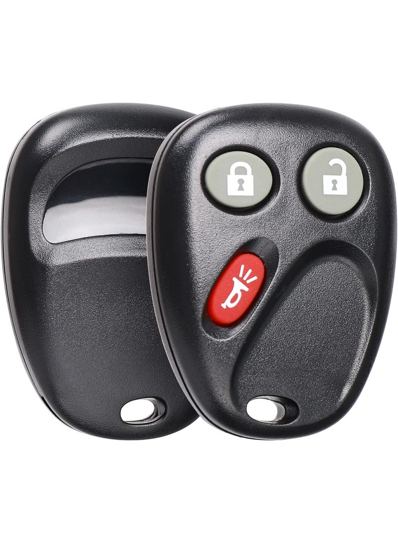 مفتاح Fob مناسب لسيارات Chevy Trailblazer GMC Envoy 2002 2003 2004 2005 2006 2007 2008 2009، Buick Rainier 04-07، Isuzu Ascender 03-07، Oldsmobile Bravada 02-04 استبدال جهاز التحكم عن بعد للدخول بدون مفتاح # 15051014 - Image 1