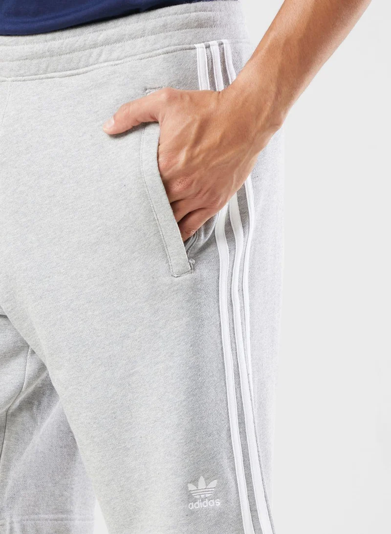 Adidas Originals Grey 3-STRIPE SHORT Grey Originals Men SHORTS for Men | Best Price UAE